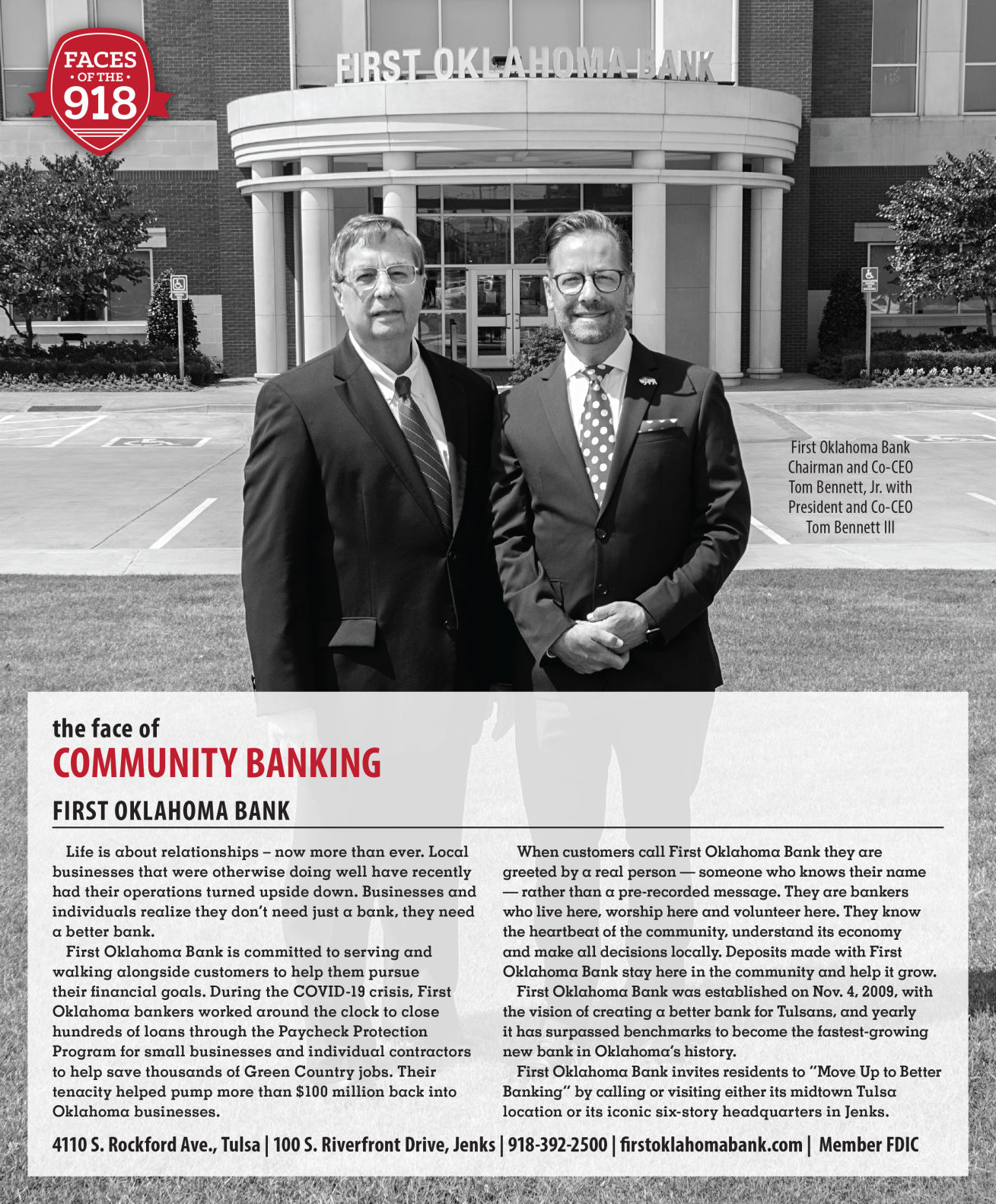 First Oklahoma Bank - Community Banking